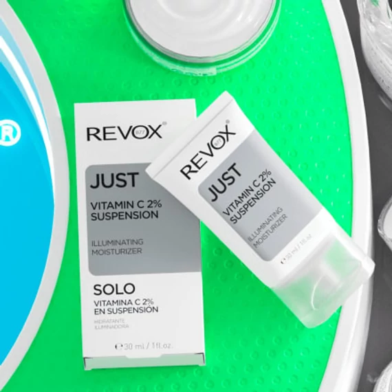 Revox B77 Just Vitamin C 2% Suspension világosító hidratáló krém az arcra és a nyakra